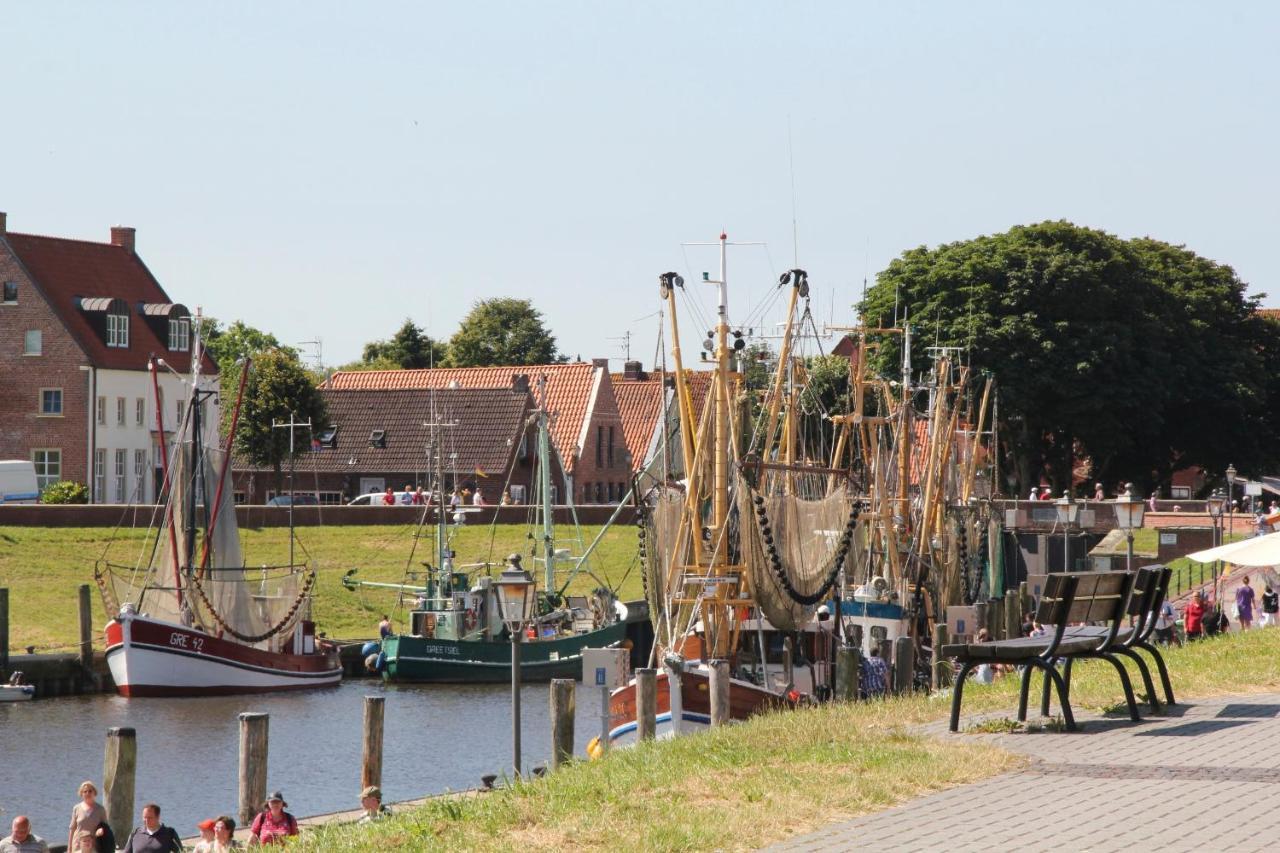 Bummert Am Hafen 2 Greetsiel Krummhoern Ngoại thất bức ảnh